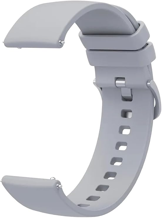 Amazfit BİP-BİPU-BİPS-BİP LİTE-BİPUPRO-BİP3 ile Uyumlu Kordon Jel Silikon Tokalı Kayış