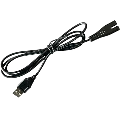 USB Charger Cable for Best-Way Lay Z Spa Pool Vacuum – Fast Charging & Durable Spare or Replacement – Fits Type A (Older) or Type B (Newer) Models – Reliable Cord for Pristine Spa Cleaning (Type B)