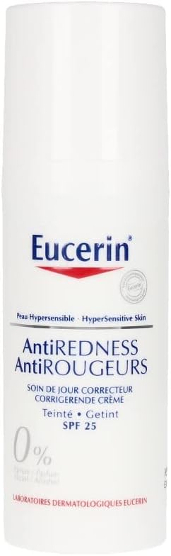 Eucerin Anti-Redness Cream with Colour Corrector SPF25+, 50 ml (Pack of 1)