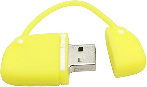4GB Bag Model USB Flash Drive USB 3.0 Storage Device USB Flash Disk USB Drive USB 3.0 Memory Stick USB Stick U Disk Thumb Drive USB Flash Memory USB Disk Data Storage - Yellow