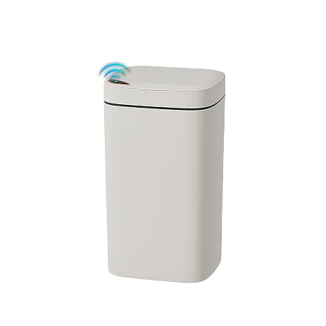 Smart Touchless Bathroom Trash Can 16L Automatic Motion Sensor
