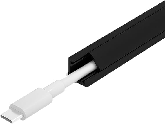 Cable Raceway,Corner Cable Concealer,Cable Trunking For Wall,Trunking For TV Cable,Wire Covers For Cords,Cable Management Channel Cable Raceway For Wall,Floor Baseboard,Ceiling,1M*5
