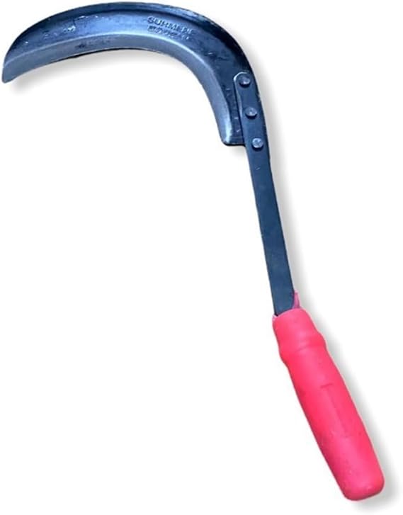 Sürmene Orak Çimen Büyük Boy Plastik Saplı Tırpan