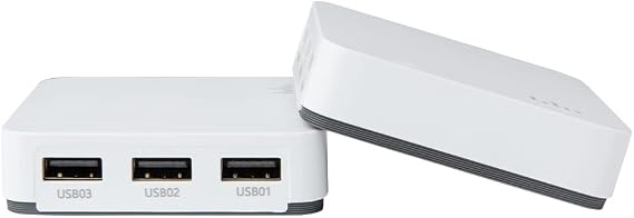 3 Port USB WiFi Wireless Network Print Server Adapter for USB Printer