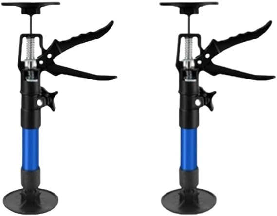 Pack of 2 Frame Tensioners 30-59 cm, Door Frame Tensioner, Load Securing Rod, Maximum Load Capacity 40 kg, Telescopic Supports, Height-Adjustable Supports for Door Frames, Cabinets