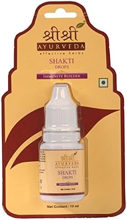 Sri Sri Ayurveda Shakti Drops - 10 ml x 2(Pack of 2)