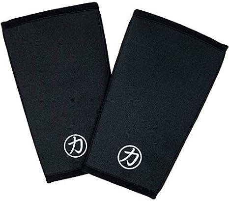 Strength Shop 7mm Inferno Neoprene Knee Sleeves - Black (Pair) - IPF Approved