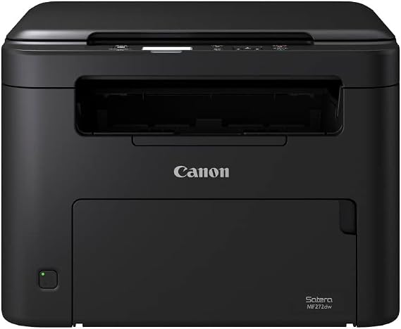 Canon A4 Monochrome Laser Beam Printer Composite Machine, Satera MF272dw Wireless, Wired LAN/Double-Sided Printing/29PPM