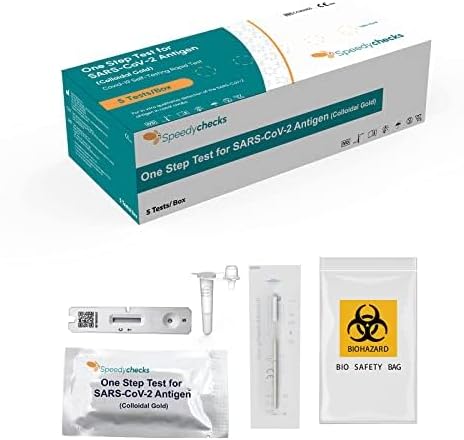Covid-19 Antigen Lateral Flow Test Kit | 5 Tests | Not for Travel |