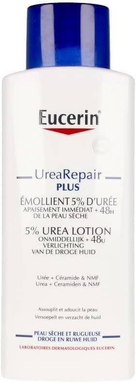 EUCERIN 856-24504 Urearepair Plus Emoliente Reparador 5% Urea 250 ml for Adults, Built for Everyday use, 250 ml