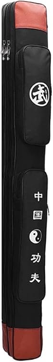 Large Multi Weapons Case,Sword Bags,Tai Chi Stick Bag,Martial Arts Sword,Long Weapons Bag,Thick Canvas Sword Bag,Bo Jo Staff,Bokken Sword Case,Can Hold Two Swords or Two Sticks