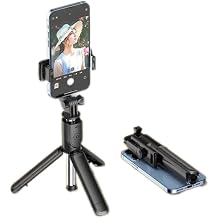 BUFFER® Desktop Tripod Wireless Controlled Selfie Stick with Phone Holder