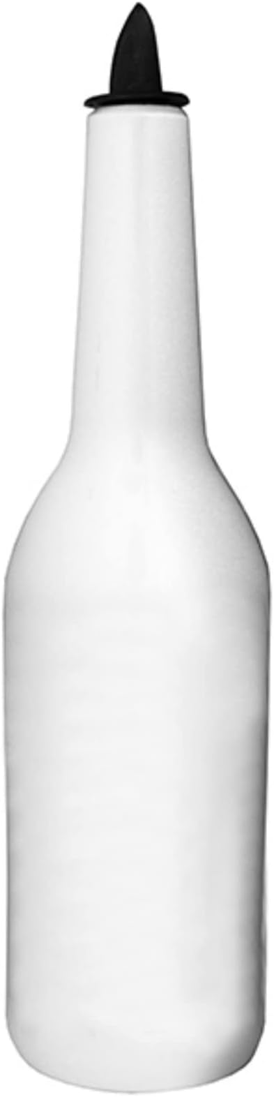 bar@drinkstuff White Flair Bottle - 750ml Practise Flair Bottle