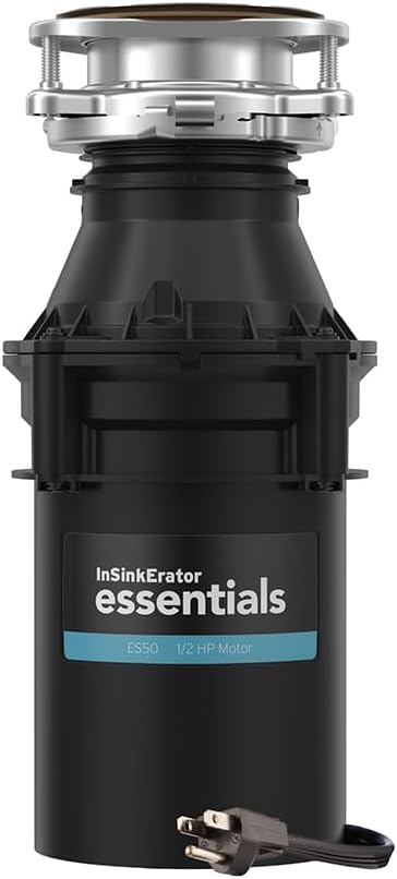 InSinkErator ES50 W/C Garbage Disposal, Black