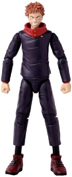 Bandai - Anime Heroes - Jujutsu Kaisen - Anime Heroes Action Figure 17 cm - Itadori Yuji Black Flash - Official Licensed - Articulated Yuji Figure - Toy for Children Ages 4 and Up - 36987