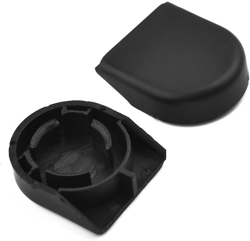 2Pcs Windshield Wiper Nut Cover Fit For Toyota And For Yaris Models, For Corolla, For Auris, For Verso, For Fielder, OEM Number 85292-0F010, 8529213010, 85292-AA010, Wiper Arm Bolt Cap