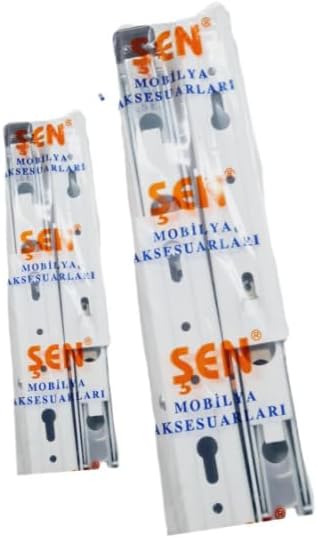 ŞEN METAL Mandallı Katlanabilir Masa Konsolu beyaz 30cm (1çift)