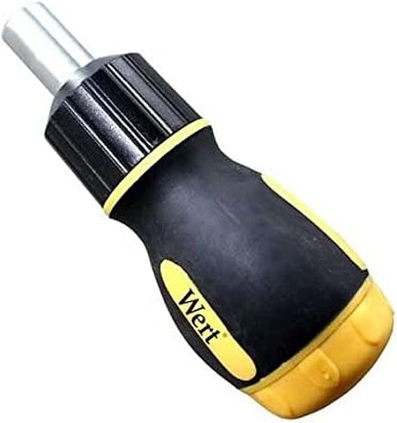 Wert W 2203, Bits Uçlu Topaç Tornavida Seti, Sarı/Siyah/Gri