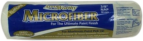Arroworthy 9" 3/8 Nap Microfiber Roller Sleeve