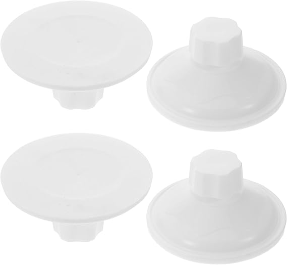 4pcs Replacement Cat Window Hammock Suction Cups with Threaded Screws, 85mm Large Diameter Plastic Suckers, Smooth Edges, Exceptional Load Bearing Capacity for Balconies and Wall