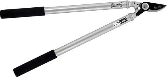 Wilkinson Sword Unknown Ultralight Bypass Loppers 25mm Cutting Capacity-Aluminium, Silver