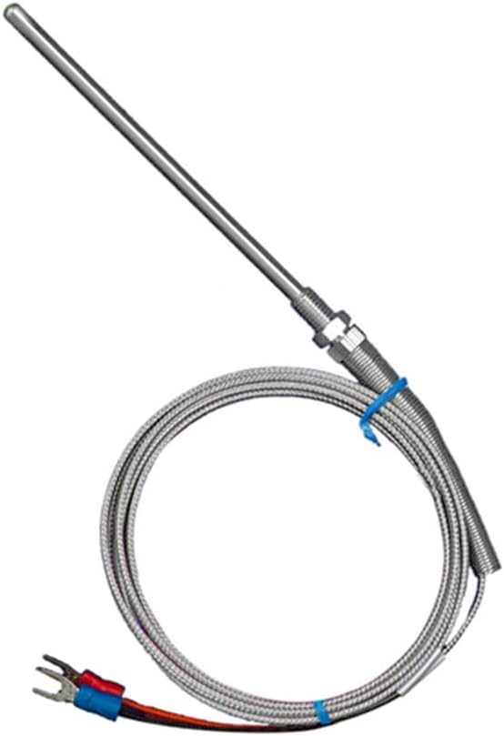 5M Type K Thermocouple Transmitter Probe Type M8 Thread Metal Shield Wire Temperature Thermistor Temperature Sensor