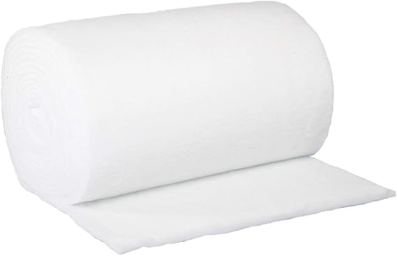 celloexpress Fire Retardant Polyester Wadding/Batting for Quilting, Upholstery, Sewing, and Padding (2oz Fire Retardant, 1/2m - 50cm x 136cm)