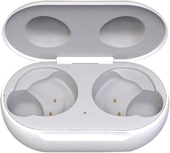 Replacement Wireless Charging Case Compatible with Samsung Galaxy Buds and Samsung Galaxy Buds+ Plus, Protective Substitute Charger Case for S amsung Galaxy Buds and Buds+ Plus (Only Charger)