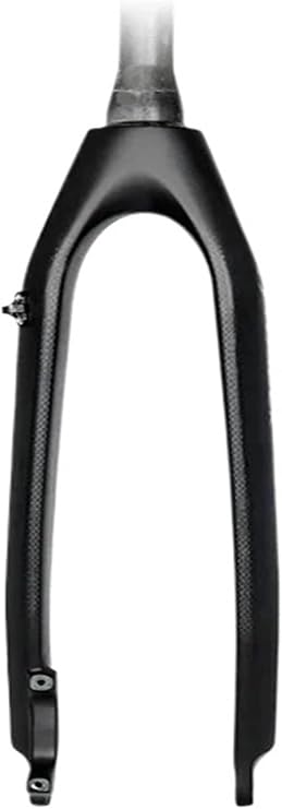 26/27.5/29インチ カーボンファイバー製自転車フォーク ストレート/テーパーチューブ 9 * 100mm マウンテンバイク用リジッドフォーク