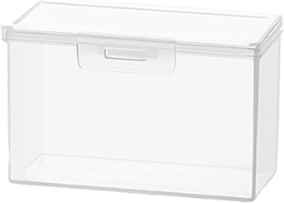 Clear Plastics Playing Card Case Empty Trading Card Storage Box Card Deck Cases Organizers For Indoor Outdoor Card Game