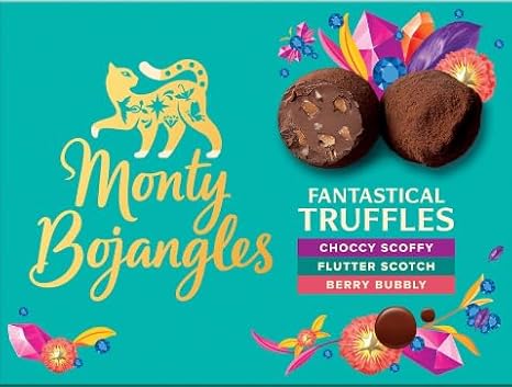 Monty Bojangles Selection Of Cocoa Truffles 135G