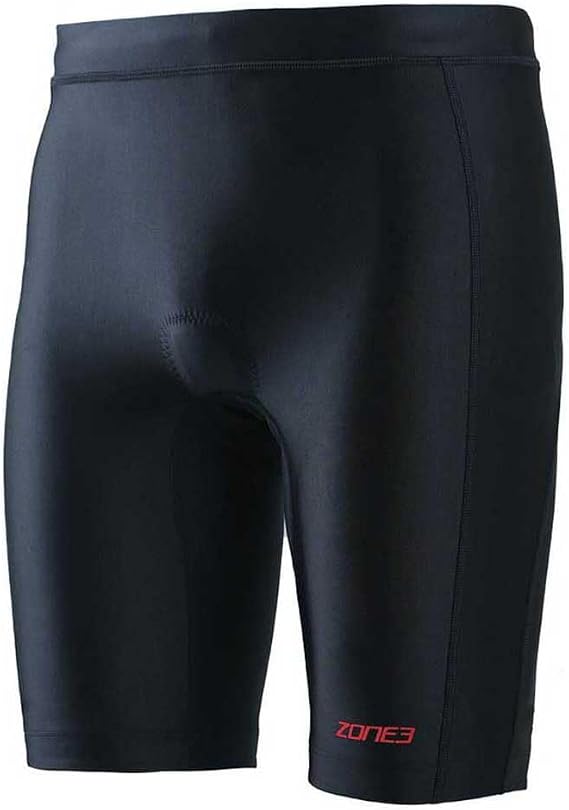 ZONE3 Men's Activate Tri Shorts - Black/Red