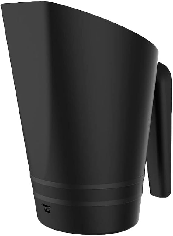 EDA - Jura Montania 1 Litre Pellet Scoop - For 700g Pellets - Black 11.8 x 15.8 x 18.2 cm