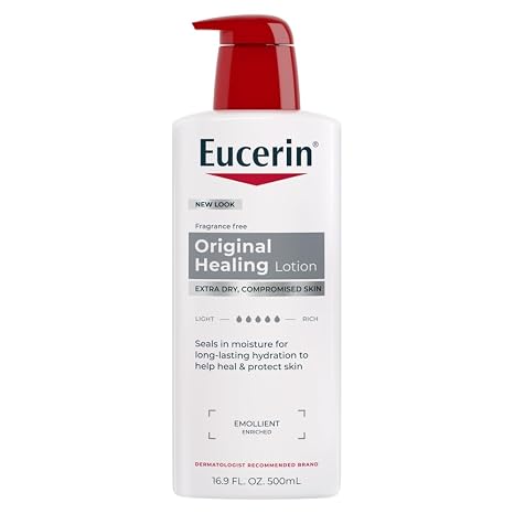 Eucerin Original Healing Rich Lotion 16.9 Fluid Ounce (packaging may vary)