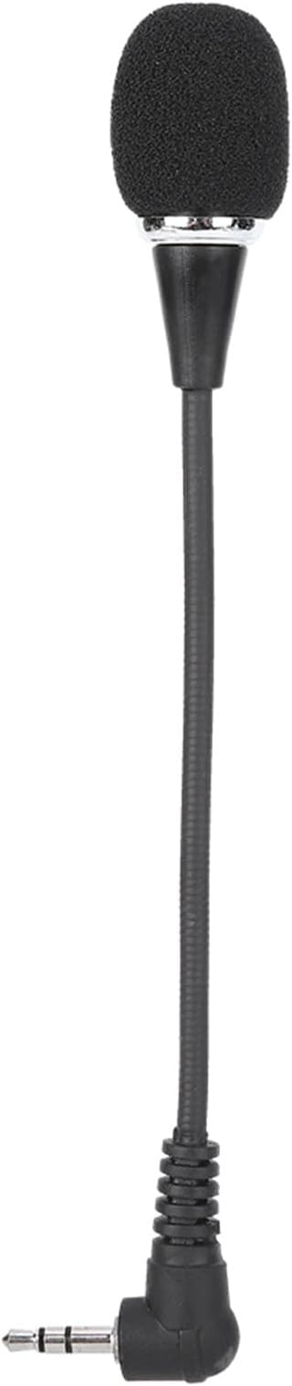 Mini Condenser Microphone, Omnidirectional Vocal Pickup Sweatproof Equipment, with 3.5mm Plug, Ideal for Professional Recording Stage Chapel Lecturer Teacher