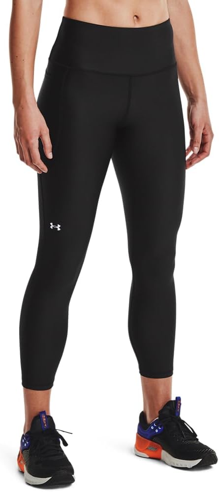 Under Armour Armour Hi Ankle Leg - High-Waist Sports Leggings with Anti-Odor Technology, Breathable Sports Tights with Heatgear Fabric Women