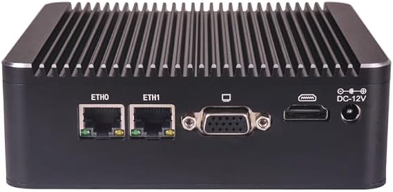 Firewall Appliance Mini PC, Intel Celeron J1900 4 cores 4 Threads,RTL8111 Gigabit Network Card,Support 1*DDR3L,Support 1*SATA solt,1*MSATA Slot,Industrial Desktop Computer (NO RAM NO SSD)