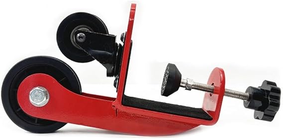 Armwrestling Pulley System Desktop Trainer For Forearm Wrist Strength Training With Pin Steel Nylon Quiet Low Noise Home Gym Exercise Equipment 290x170mm(Red)