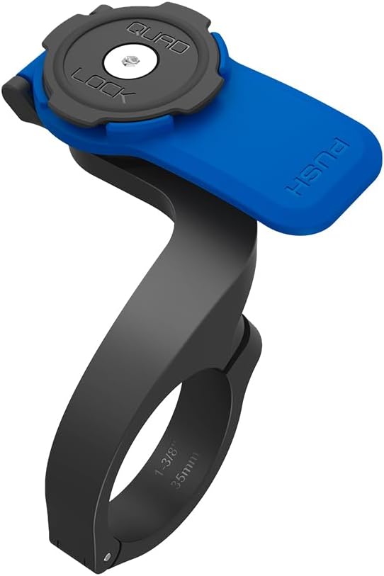 Quad Lock Out Front Bicycle Phone Mount (V3) for iPhone, Galaxy, Pixel and Universal Adapters