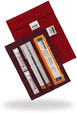 FRIO Insulin Cooling Wallet (Large, Red)