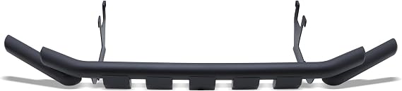 Predator4x4 Matte Black City Style Nudge Bar Spoiler Compatible With Ford Ranger T7 T8 15-22 Twin Tube Powder Coated Front Bumper Guard No-Drill Bolt-On Kit