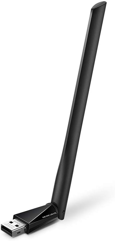 Mercusys MU6H, AC650 Yüksek Kazançlı Kablosuz Çift Bantlı USB Adaptör
