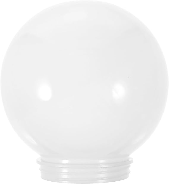 Acrylic Globe Shade for Outdoor Lamp Post Decorative Lighting