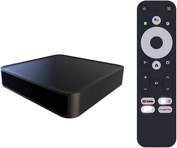 GD2 Android 12.0 TV Kutusu Sertifikası ATV 32GB Quad Core Amlogic S905Y4-B WiFi 2.4G/5.8Ghz BT5.0 4K Bluetooth Ses Kontrolü Akıllı Ev Oynatıcı