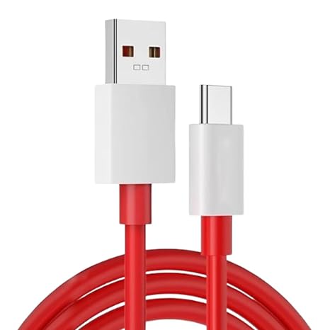8T/9 Pro Warp Charge USB-C Cable – 2m Fast Charging Type C Cable, 65W SuperVOOC Charger for OnePlus 11/10 Pro, OnePlus Open, 6/6T/5/3