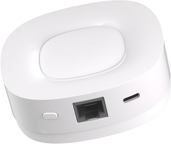 Smilewolf ZBbridge-U Matter Zigbee Bridge Ultra Smatr Home Security Ethernet Connection OTA Upgrade Works SNZB-03P/SNZB-06P Devices
