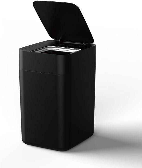 Officially Imported Domestic Product townew TOWNEW Fully Automatic Trash Can Amazon Original Set T1-AZ Black 15.5L