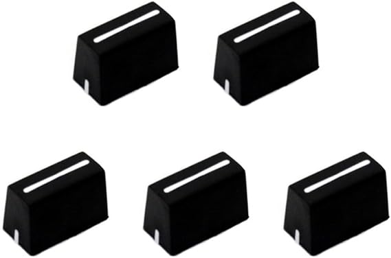 5pcs Universal Fader Knobs Fader Cap Straight Slide Potentiometer Cap for DJ Controller Mixers Console,XDJ
