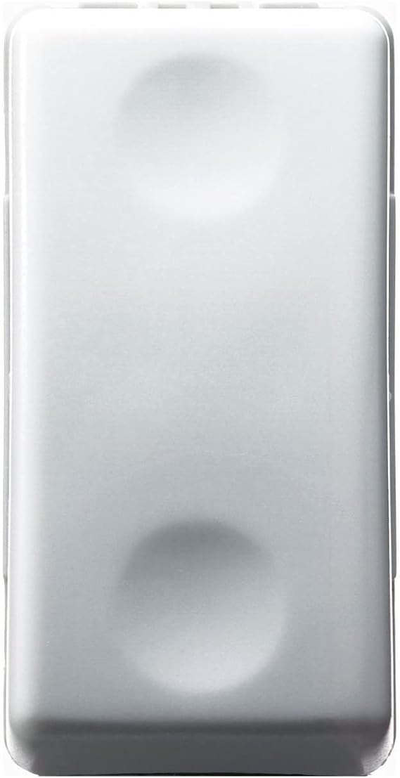 Gewiss Single Pole Push Button 250V AC, Na+Na 10A, with Interlock, Up-Down Symbol, 1 Module, System White