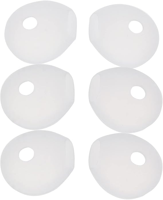 3 Pairs Soft Earbuds Headphone Earpads Ear Bud Pad Cushion Replacement Sponge Covers For AM116 In Ear Earphones Ear Bud Pads Silicone Replacement
